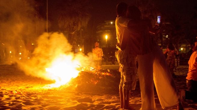 Noche de San Juan en Salou