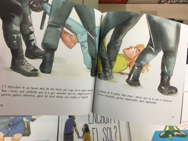 Fnac y Amazon venden un libro infantil que anima a «no dar ni un paso atrás» en la independencia