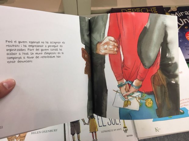 Fnac y Amazon venden un libro infantil que anima a «no dar ni un paso atrás» en la independencia