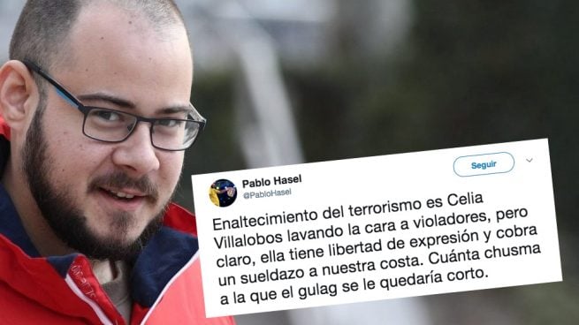 El rapero Pablo Hasel dice que enviar a Celia Villalobos al Gulag «se le quedaría corto»