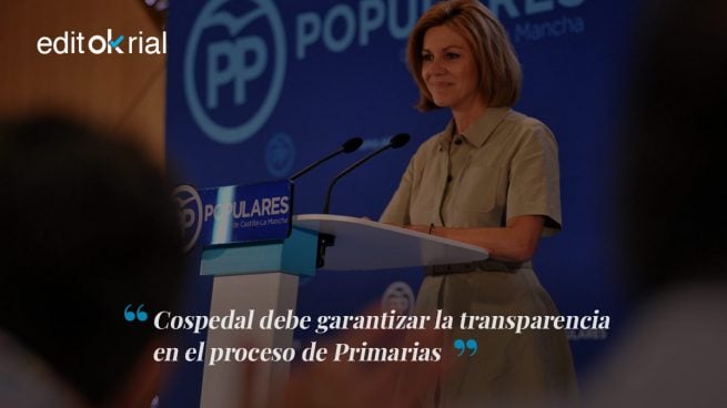 Cospedal no puede ser juez y parte