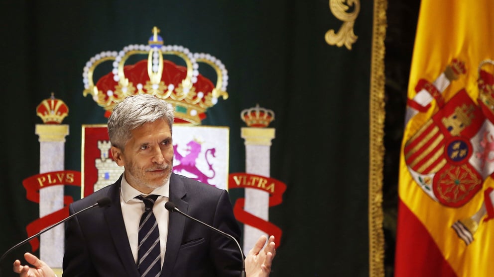 Fernando Grande-Marlaska, ministro del Interior. (Foto: EFE)