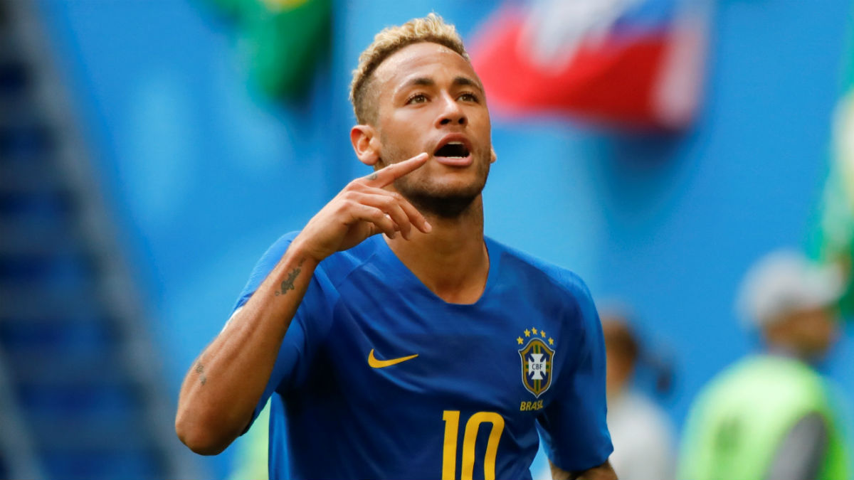 Neymar celebra su gol ante Costa Rica en el Mundial 2018 (Getty). | Fichajes Real Madrid