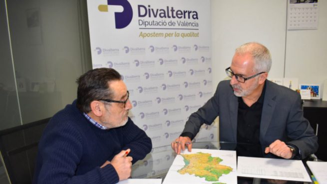 Manuel Carot (i), junto al cogerente de Divalterra, Xavier Simón. (Foto: @divalterra)
