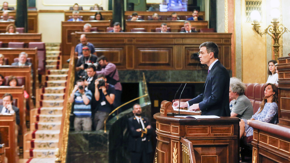 Pedro Sánchez, presidente del Gobierno. (Foto: La Moncloa) | Presupuestos 2018