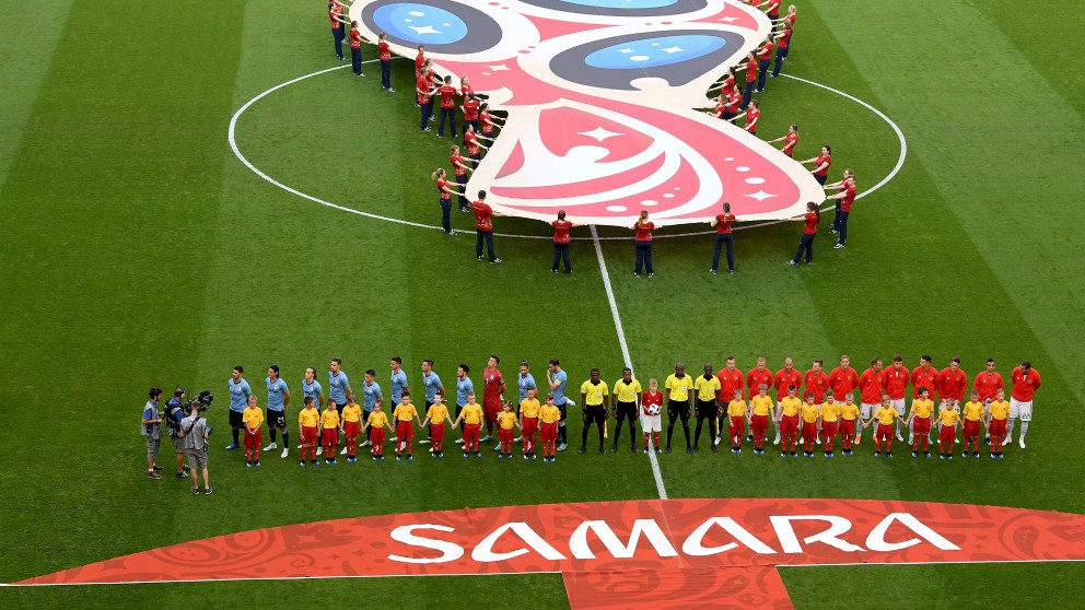 Uno de los partidos del Mundial jugados en Samara. (Getty)