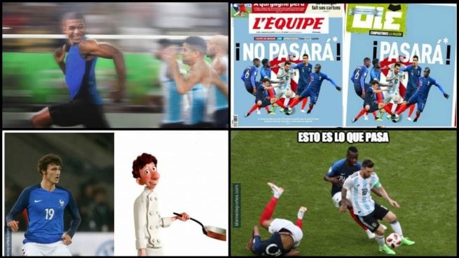 Los mejores memes del Francia – Argentina en el Mundial de Rusia