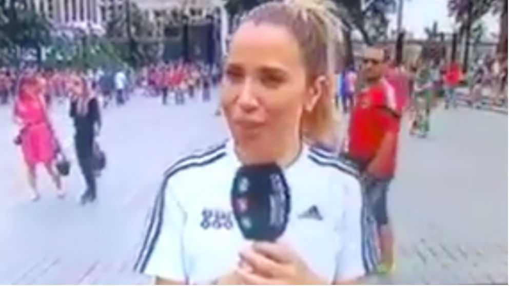 MarÍa Gómez, periodista de Telecinco.