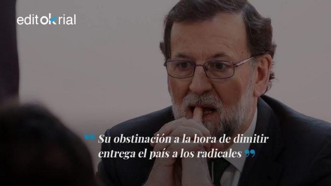 Rajoy arrastra a España y al PP al apocalipsis