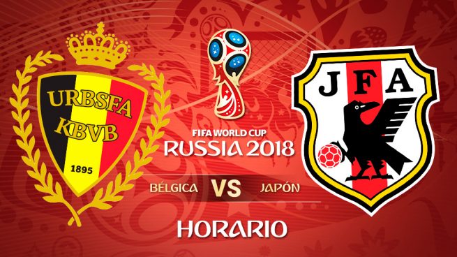 Bélgica – Japón: Hora y dónde ver el partido del Mundial 2018