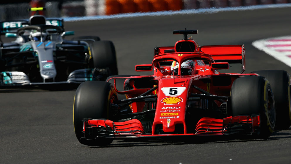 El doble podio logrado por Ferrari en Austria ha supuesto que tanto el equipo italiano como Vettel asciendan al liderato del mundial. (Getty)