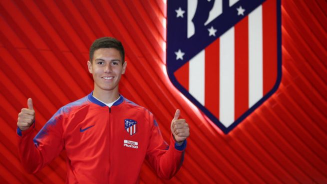 El Atlético hace oficial el fichaje del argentino Nehuén Pérez