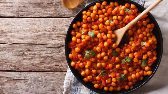 garbanzos con tomate