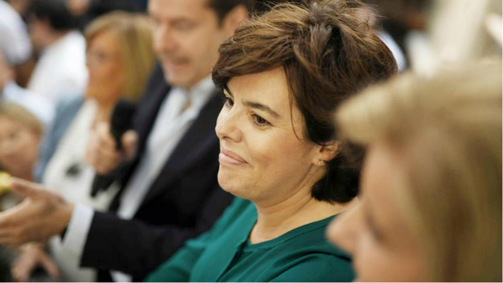 Soraya Sáenz de Santamaría. Foto: EFE