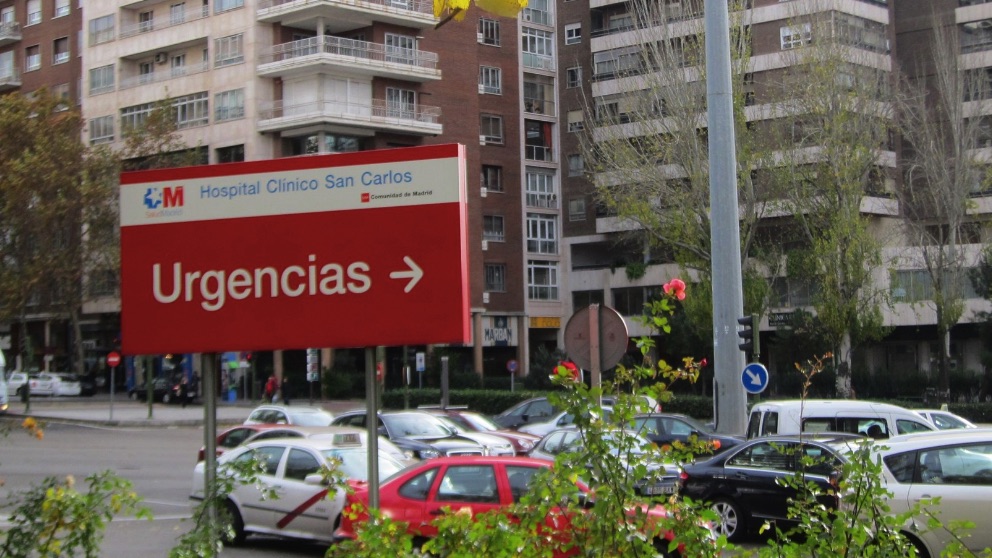 Hospital Clínico de San Carlos. (Foto. EP)