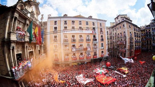 Chupinazo de los Sanfermines 2018