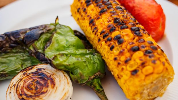 Receta de Mazorca de maíz al horno fácil y rápida de preparar