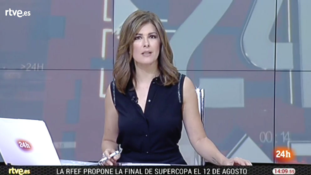 La presentadora de RTVE Lara Siscar