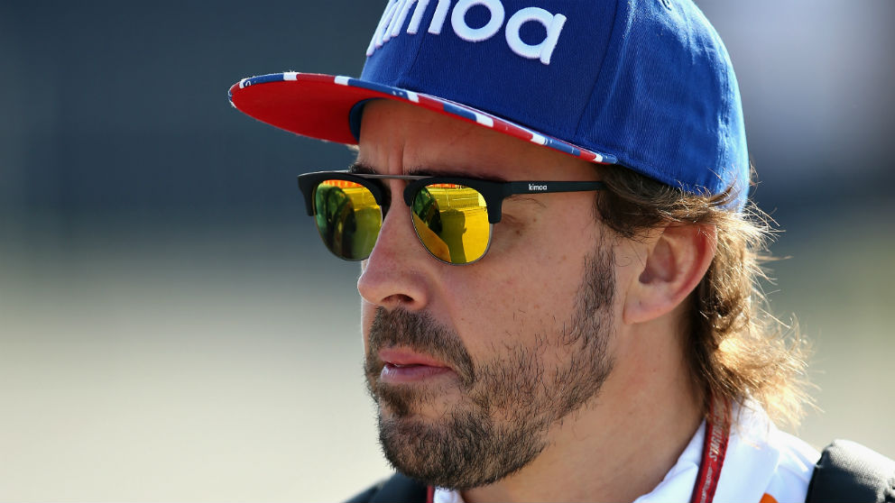 A pesar de haber logrado solamente la 13ª plaza en la parrilla, Fernando Alonso ha afirmado que ha completado la mejor crono del año en Silverstone. (Getty)