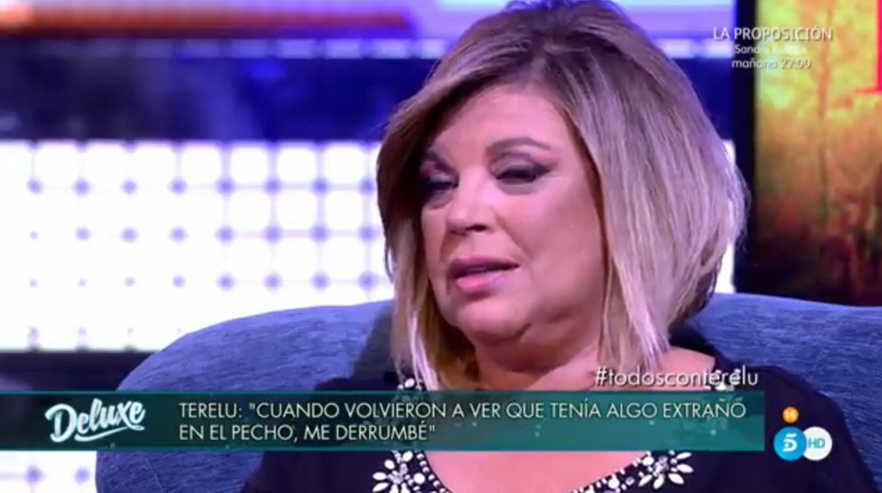 Terelu Campos cuenta la noticia en ‘Sálvame Deluxe’