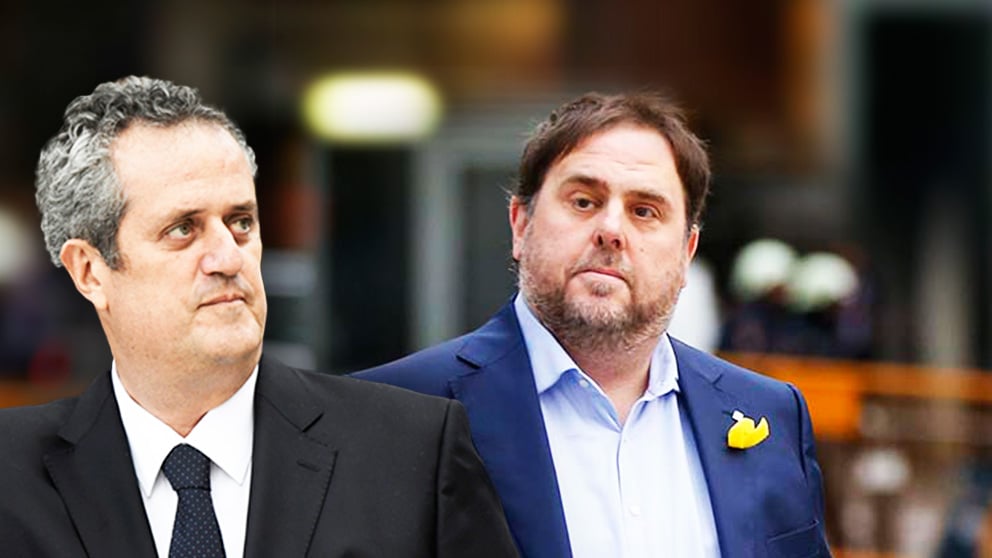 Joaquim Forn y Oriol Junqueras.