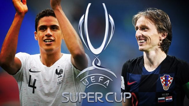 Modric y Varane se alejan de la Supercopa