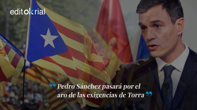Sánchez regala a Torra los cimientos para destruir España