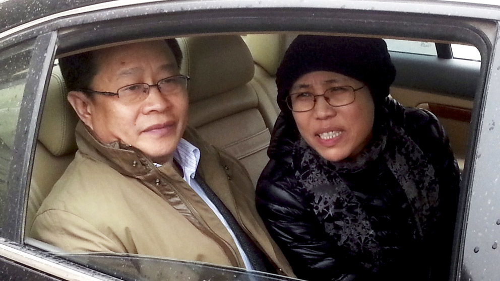 Liu Xia, viuda del Nobel de la Paz Liu Xiaobo. (Foto: AFP)