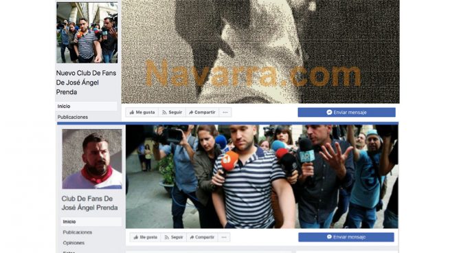Nueva polémica de ‘La Manada’: reabren el club de fans de ‘El Prenda’ en Facebook