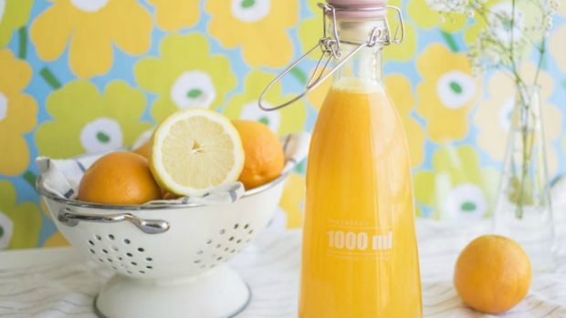 Gelatina natural de naranja, receta del postre con más vitamina C