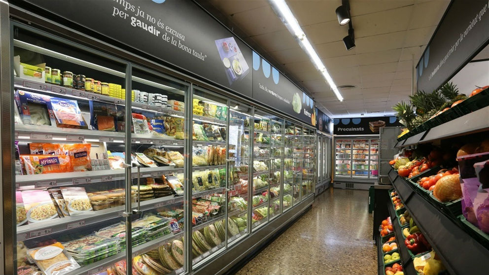 Lineales de un supermercado (Foto: EP)