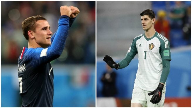 El palo de Griezmann a Courtois por el ‘antifútbol’ de Francia: «Jugó en el Atlético y Chelsea…»