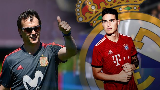 Lopetegui da el OK al regreso de James