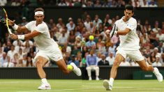 Rafael Nadal y Novak Djokovic.