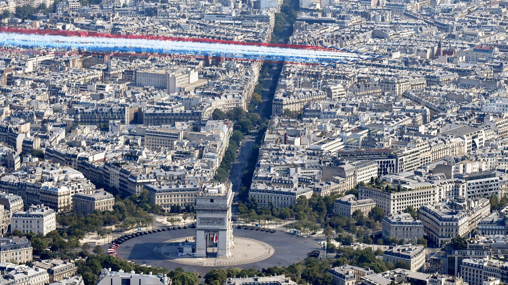 Francia celebra el Día de la Bastilla. (Foto: AFP)