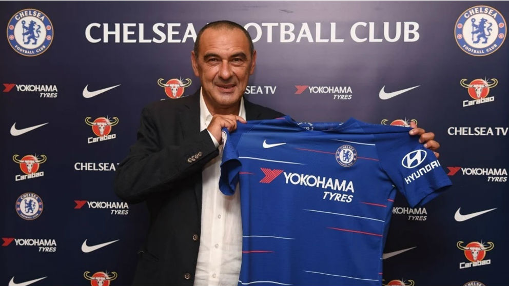 Sarri, nuevo entrenador del Chelsea.
