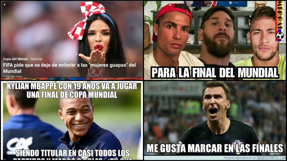 Los mejores memes de la final del Mundial.