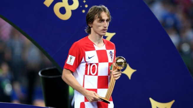 Luka Modric, Balón de Oro del Mundial