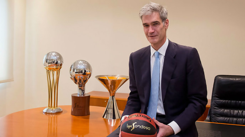 Antonio Martín, nuevo presidente de la máxima competición nacional de baloncesto. (ACBPhoto)