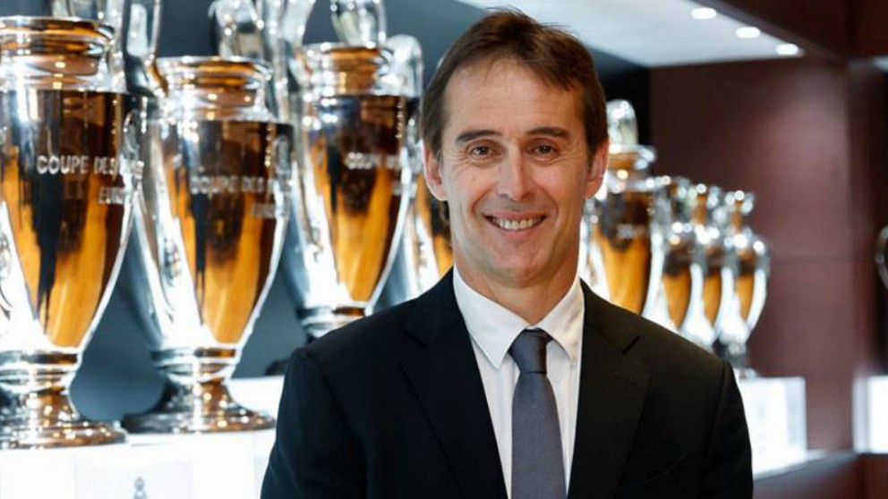 Lopetegui, en el día de su presentación. (Realmadrid.com)