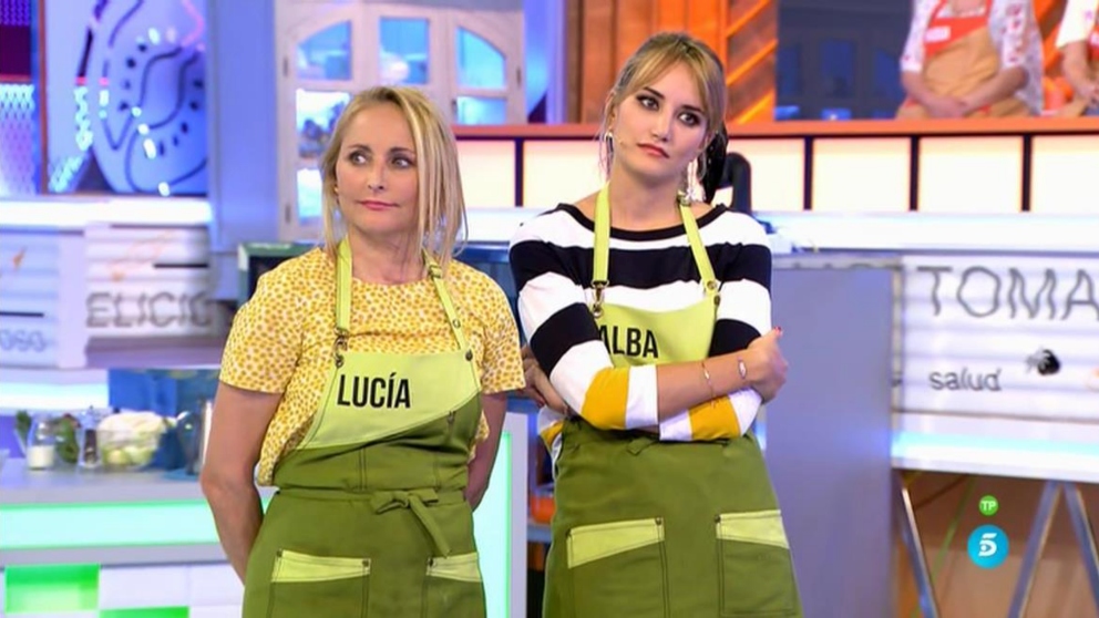 Alba Carrillo y su madre primeras finalistas de ‘Mi madre cocina mejor que la tuya’