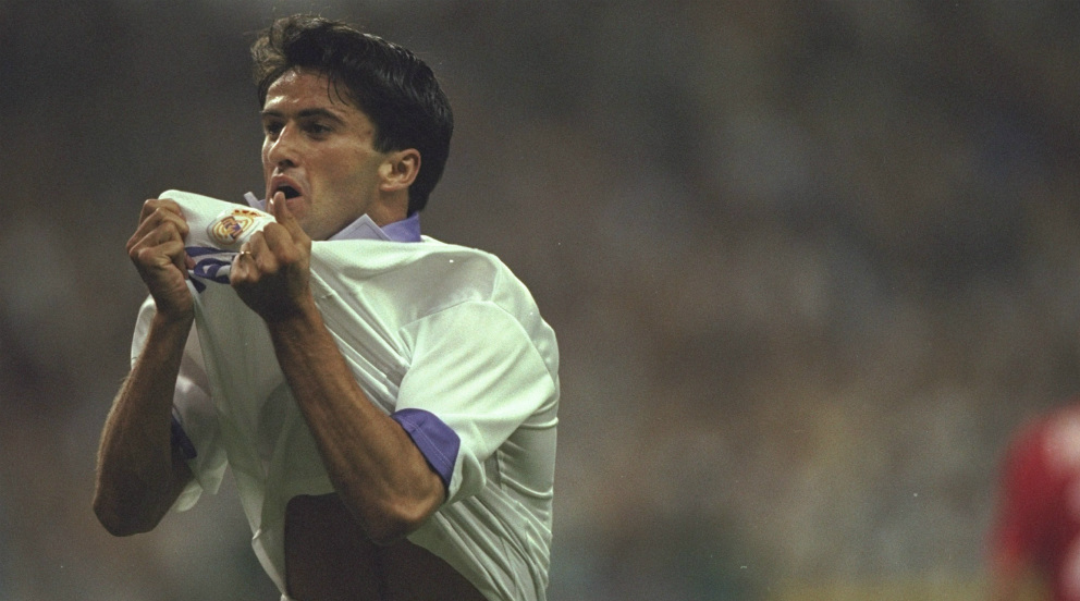Panucci, durante su etapa en el Real Madrid. (Getty)