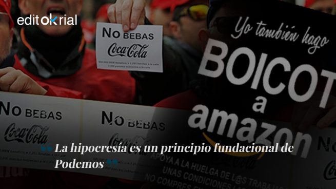 Cínicos: beben Coca-Cola y se forran con Amazon