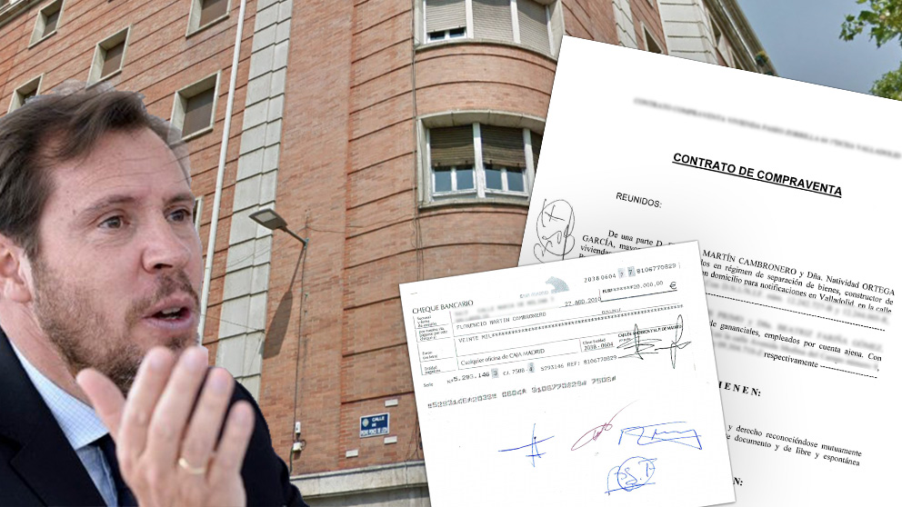 Óscar Puente pagó 290.000 euros por un pisazo sobre el que ya existía un contrato de arras de otro comprador.