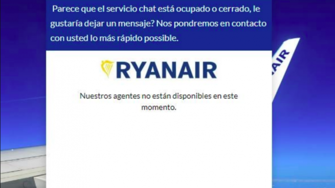 Colapso la web de Ryanair por reclamaciones de los pasajeros por de 400 vuelos