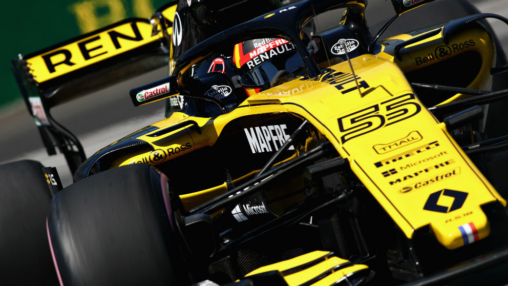 Carlos Sainz no tiene asegurada su continuidad en Renault, a pesar de que los franceses desean mantener su actual pareja de pilotos la temporada que viene. (Getty)