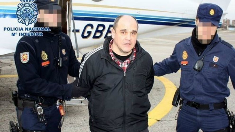 Javier Abaunza, miembro de la banda terrorista ETA y asesino del juez Martínez Emperador. Foto: Europa Press