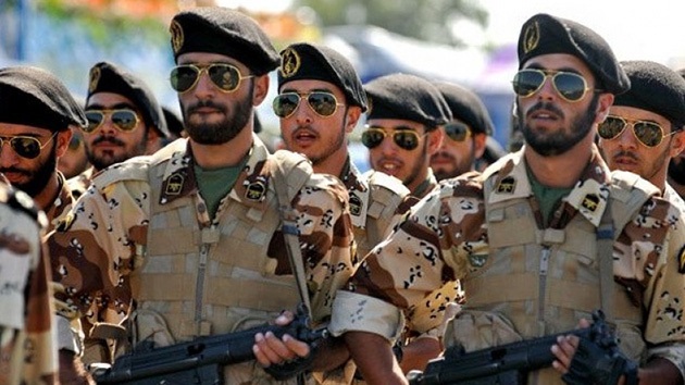Guardia revolucionaria de Irán.