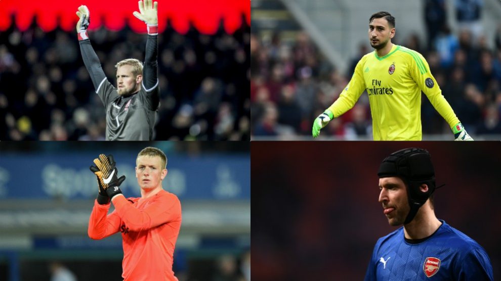 Los porteros que pueden llevar a Courtois al Real Madrid. (AFP)