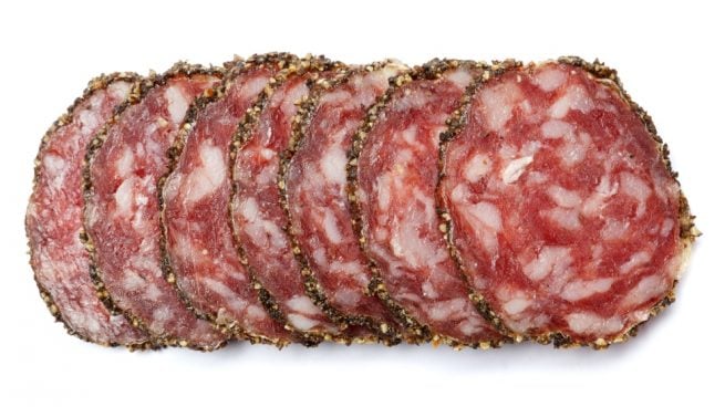 salchichón ibérico listeria